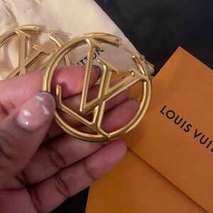 Louis Vuitton Hoop Earrings